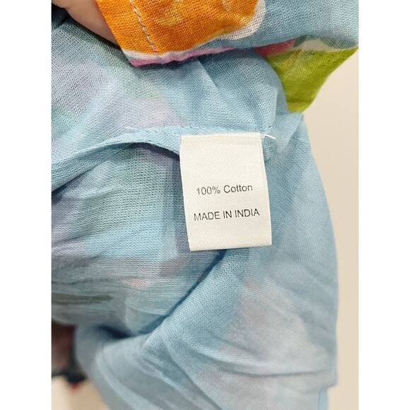 NWT Banjanan Scorpio Mini Dress in Euphoric Bloom Floral Ruffle Cotton - Picture 13 of 16